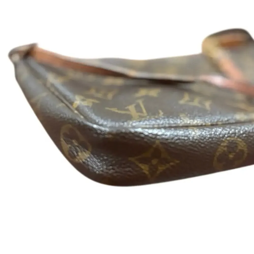 Louis Vuitton LV Monogram Pochette Accessoires Vintage Shoulder Bag Pouch